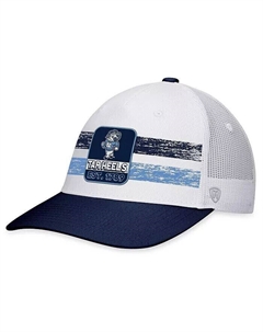 Мужская белая, темно-синяя бейсболка North Carolina Tar Heels с эффектом ретро-эффекта Snapback Top of the world