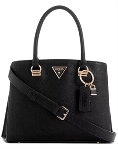 Noelle Girlfriend Средний размер, сумка с двумя отделениями, черный Guess