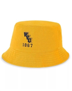 Мужская золотая панама West Virginia Mountaineers Legacy Apex Nike