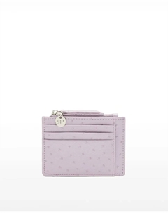 Маленькая женская визитница с застежкой-молнией, однотонная, лиловый Parfois