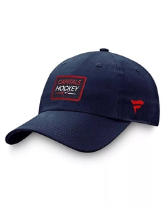 Мужская темно-синяя кепка Washington Capitals Authentic Pro Prime Adjustable Hat Fanatics