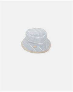 Хлопковая шапочка для мальчика с полосатым принтом, светло-голубой Tutto piccolo