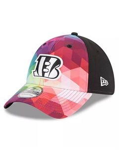 Мужская розовая кепка Cincinnati Bengals 2023 NFL Crucial Catch 39THIRTY Flex New era