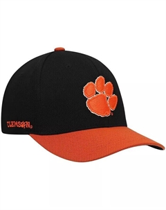 Мужская черно-оранжевая двухцветная кепка Clemson Tigers Reflex Hybrid Tech Flex Top of the world