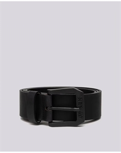 Мужской кожаный ремень с пряжкой-логотипом, черный Replay
