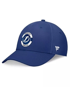 Мужская синяя кепка Tampa Bay Lightning Authentic Pro Training Camp Flex Fanatics