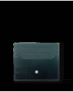 Визитница унисекс из зеленой кожи, зеленый Montblanc