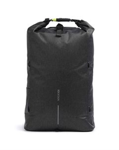 Рюкзак Urban Lite с закругленной крышкой 15 дюймов из переработанного полиэстера, черный Xd design