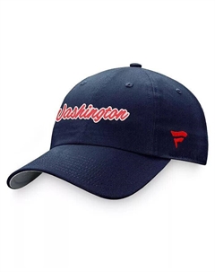 Женская темно-синяя шапка Washington Capitals Breakaway Adjustable Fanatics