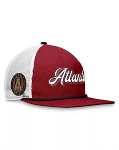 Мужская кепка Snapback для гольфа Atlanta United FC True Classic, гранатового, белого цвета Fanatics