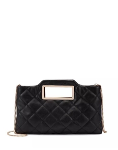 Стеганый клатч Juditth Handle, черный I.n.c. international concepts