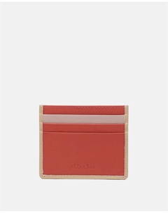 Визитница Oceans Diary из зеленой кожи, коралловый Abbacino