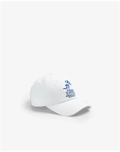 Мужская кепка с контрастной гравировкой спереди, белый Scalpers