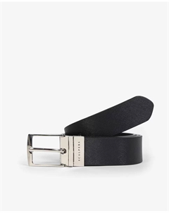 Двусторонний ремень из кожи с металлической пряжкой для мужчин, мультиколор Scalpers