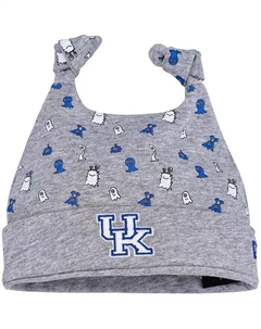 Новорожденные и младенцы мальчики и девочки серо-лиловый Kentucky Wildcats Critter вязаная шапка с манжетами New era