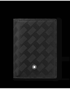 Визитница унисекс из черной кожи, черный Montblanc