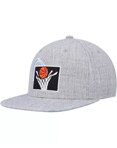 Мужская кепка Snapback Cleveland Cavaliers Hardwood Classics 2.0 цвета «серый» Mitchell and ness