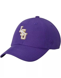 Мужская фиолетовая кепка LSU Tigers Staple Adjustable Top of the world