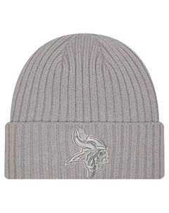 Серая вязаная шапка с манжетами для больших мальчиков и девочек Minnesota Vikings Color Pack New era