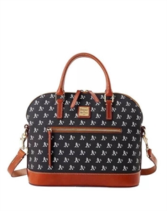 Сумка-портфель Athletics Signature с куполообразной застежкой-молнией Dooney & bourke