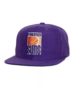 Мужская фиолетовая замшевая кепка Phoenix Suns Sweet Snapback Mitchell and ness