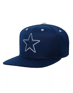 Кепка Snapback Navy Dallas Cowboys Team Color Pop для больших мальчиков и девочек Outerstuff