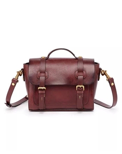 Женская мини-сумка-портфель Ficus, коричневый Old trend