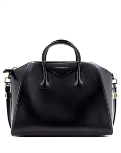 Средняя сумка Antigona из глянцевой кожи Pre-Owned, черный Givenchy