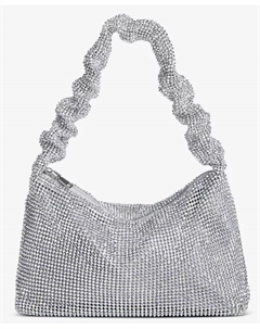 Сумка Mesh Scrunch Handle Bag, серебряный I.n.c. international concepts