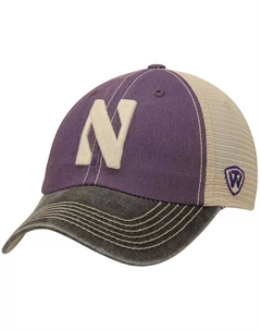 Мужская кепка Northwestern Wildcats Offroad Trucker Top of the world
