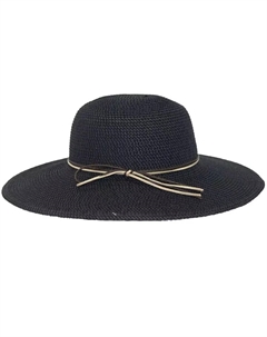 Хорошая женская шляпа с защитой от солнца, черный Illums