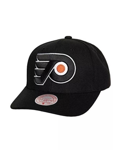 Мужская черная регулируемая кепка Philadelphia Flyers Team Ground Pro Mitchell and ness