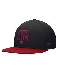 Мужская черная техасская шляпа A&M Aggies Fitted Top of the world