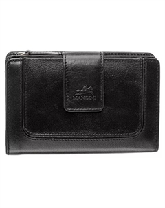 Мини-кошелек-клатч South Beach RFID Secure, розовый Mancini