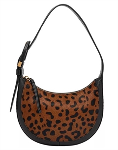 Сумка через плечо из кожи Harwell Crescent, мультиколор Fossil