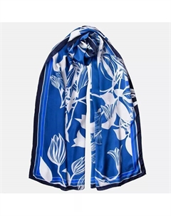 Cara - Шелковый шарф/шаль для женщин, синий Elizabetta