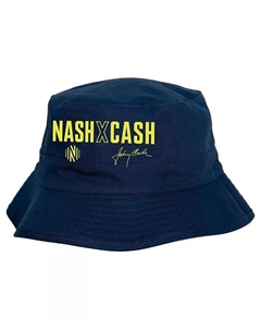 Мужская темно-синяя панама Nashville SC x Johnny Cash Mitchell and ness