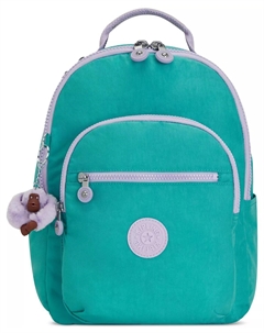 Рюкзак Seoul Small, бирюзовый Kipling
