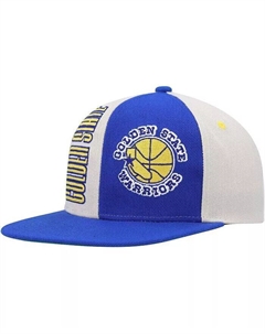 Мужская кремовая кепка Royal Golden State Warriors Hardwood Classics Pop Snapback, белый Mitchell and ness