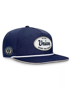 Фирменная мужская темно-синяя шляпа Philadelphia Union Iron Golf Snapback, синий Fanatics