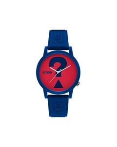 Часы из синей смолы Guess