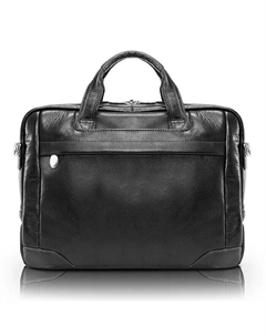 Большой портфель для ноутбука Bridgeport Mcklein, черный