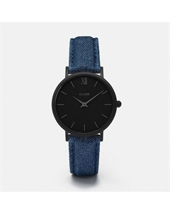 Часы из синей кожи Cluse