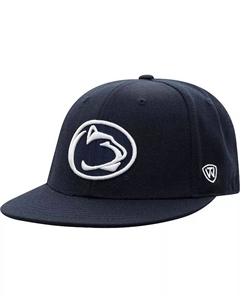 Мужская темно-синяя приталенная шляпа Penn State Nittany Lions Team Color Top of the world
