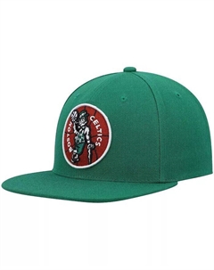 Мужская кепка Kelly Green Boston Celtics Hardwood Classics Team Ground 2.0 Snapback Mitchell and ness