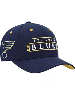 Мужская темно-синяя шляпа St. Louis Blues LOFI Pro Snapback, синий Mitchell and ness