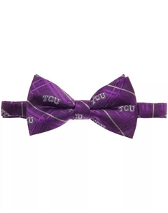 Мужской фиолетовый оксфордский галстук-бабочка TCU Horned Frogs Eagles wings