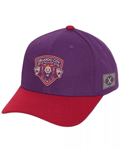 Мужская регулируемая шапка фиолетового цвета Mitchell Ness Orlando City SC 10th Anniversary Pro, фиолетовый Mitchell and ness