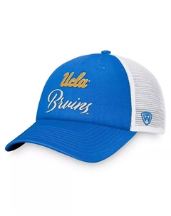 Женская синяя/белая регулируемая кепка UCLA Bruins Charm Trucker, синий Top of the world