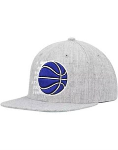 Мужская кепка Snapback Orlando Magic Hardwood Classics 2.0 Heather Grey Orlando, серый Mitchell and ness
